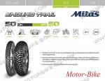 МОТО ГУМА ВЪНШНА 150/70-17 69H TL/TT E-07 ENDURO TRAIL МИТАС-4